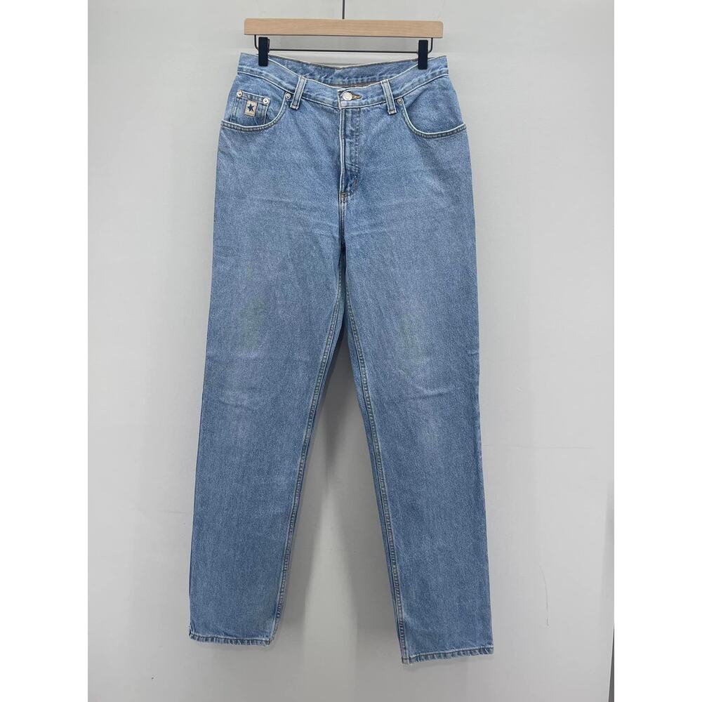 VTG Rockies‎ Straight Leg Jeans Womens 11L Slim High Waist Western Rodeo